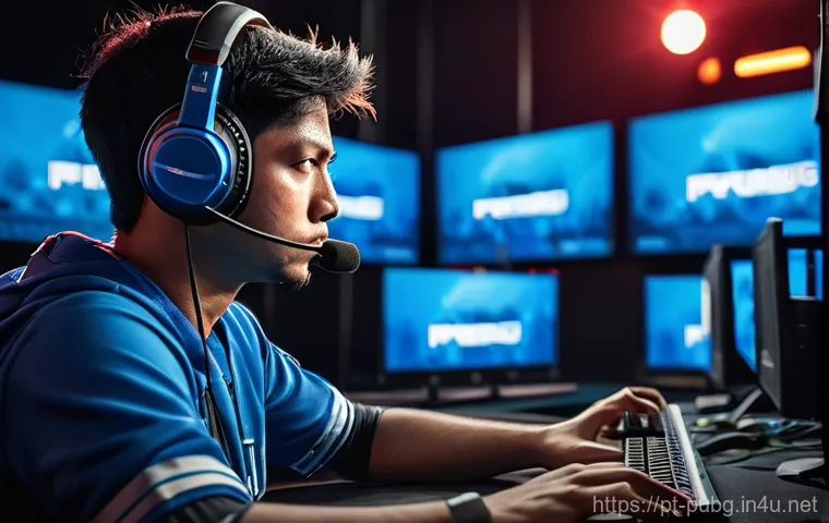 배틀그라운드 대회 참가 방법 - **Prompt 1: Aspiring PUBG Champions in Training** A diverse group of four young adult gamers, ma...