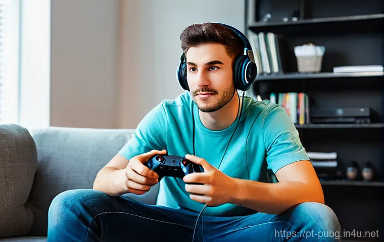 배틀그라운드 Xbox 최적화 설정 - **Prompt 1: The Optimized Gaming Hub** "A vibrant, high-definition image of an organized and mod...